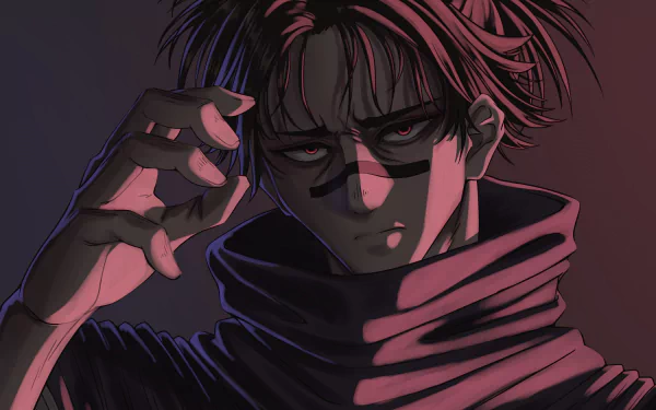 Choso from Jujutsu Kaisen depicted in a dark, intense anime style, featured as a 4K Ultra HD PC desktop wallpaper and background.